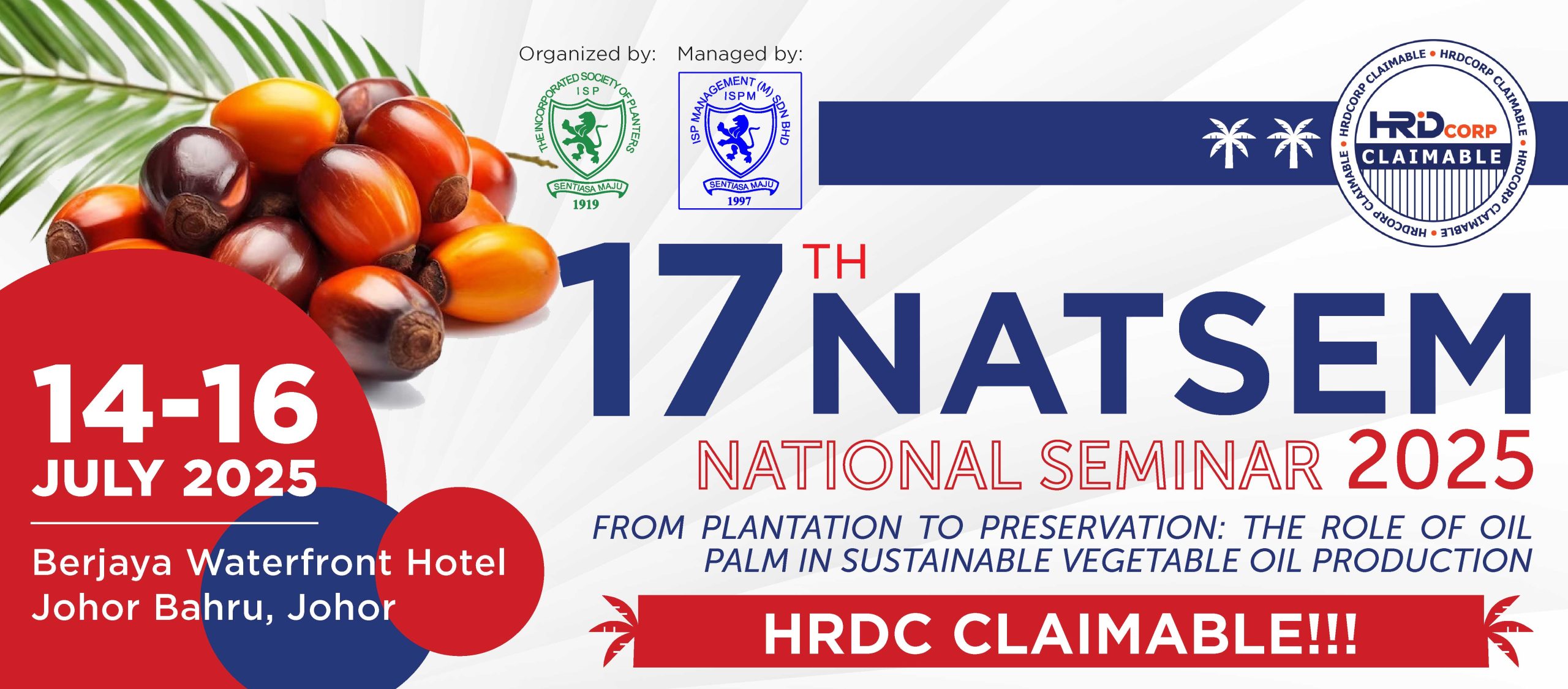 e-Banner of NATSEM 2025 Pre-Announcement